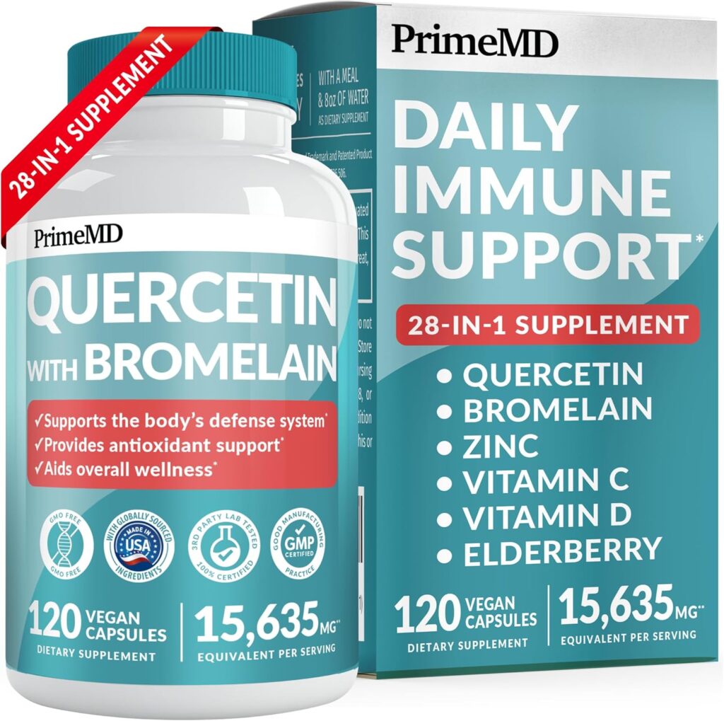 28-in-1 Quercetin with Bromelain Review – Powerful Daily