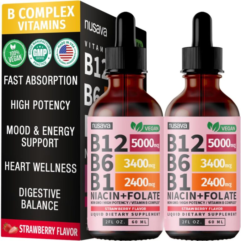 Vitamin B12 and B6 Liquid Drops Review – 7 Powerful Benefit