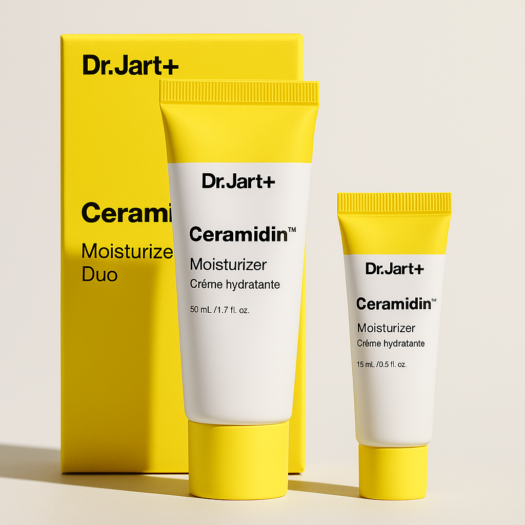 Dr.Jart+ Ceramidin Moisturizer Review—deep hydration, barrier repair, and travel-friendly Korean skincare for dry skin.